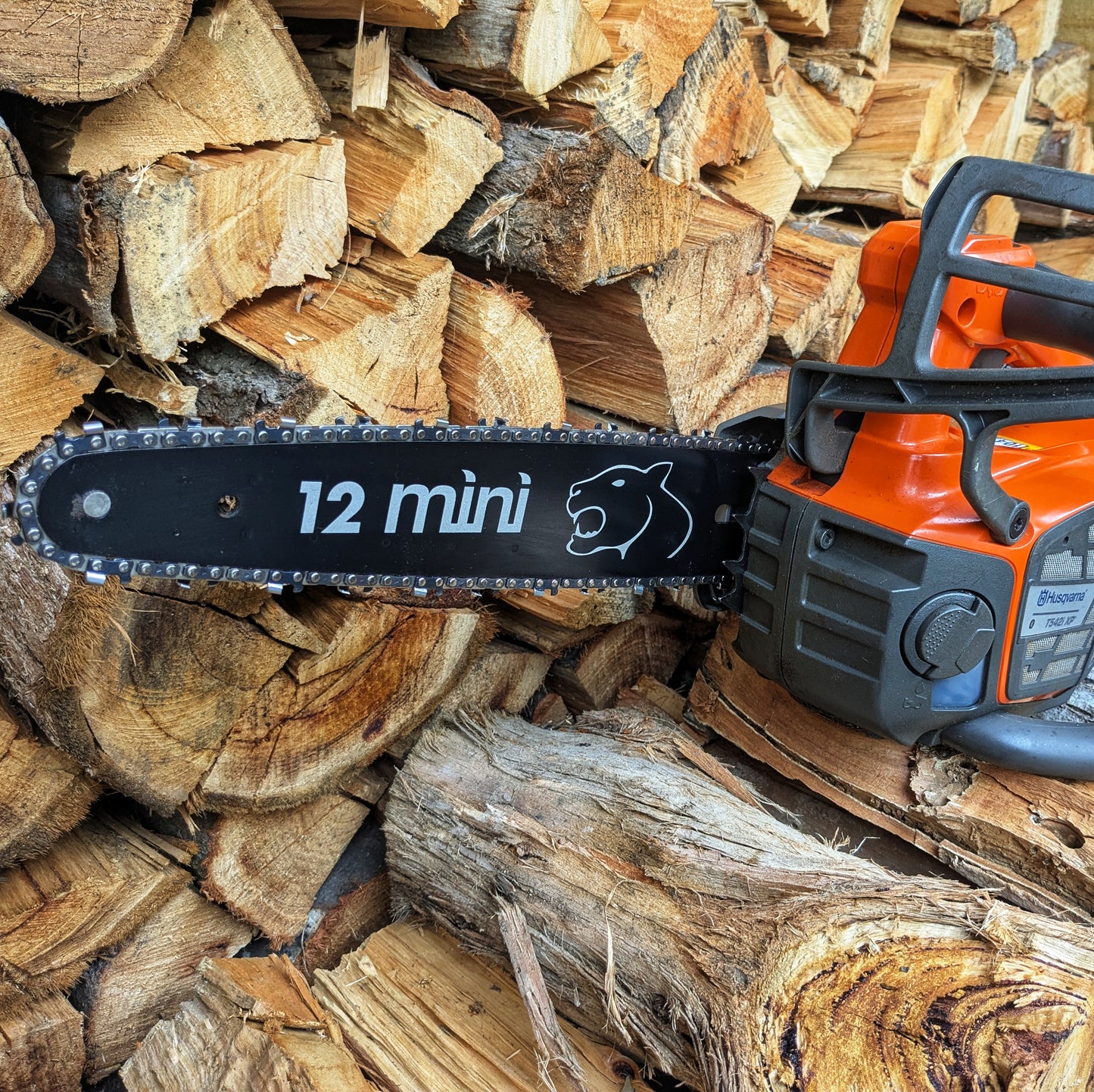 Panther Mini Bar 12" Husqvarna - Black